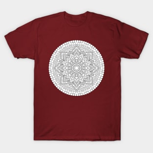 B&W Mandala T-Shirt